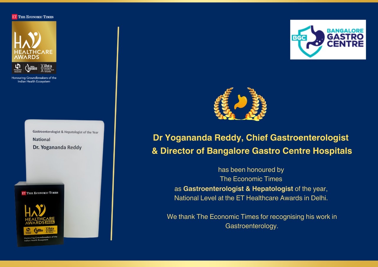 Gastroenterologist & Hepatologist of the year - The Economic Times