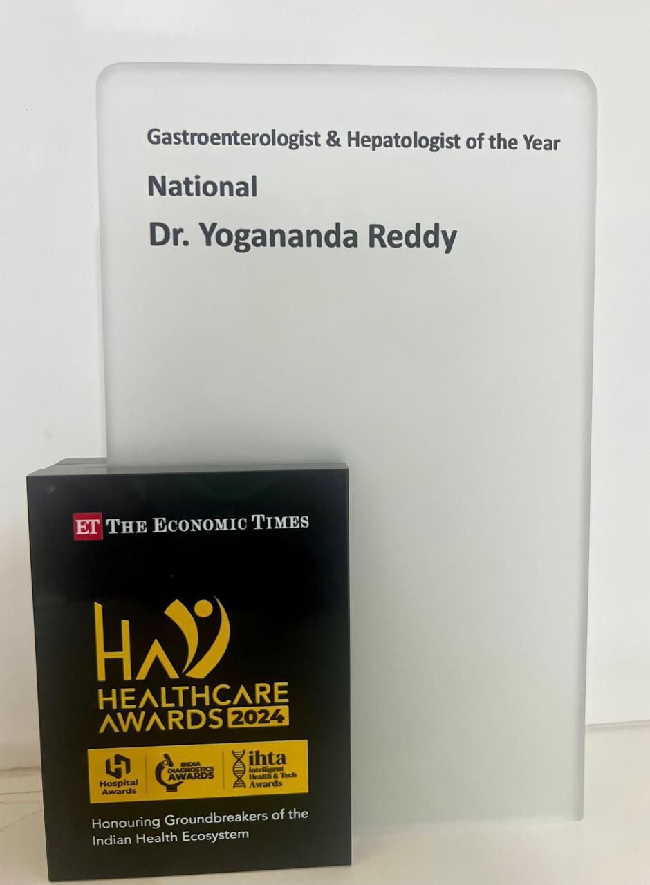 Gastroenterologist & Hepatologist of the Year National Dr. Yogananda Reddy