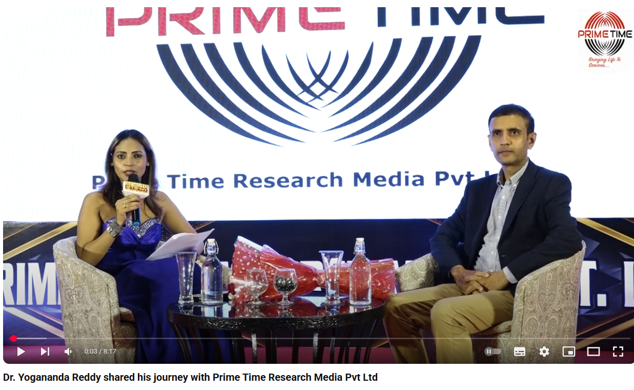 Dr. Yogananda Reddy Prime Time Research Interview