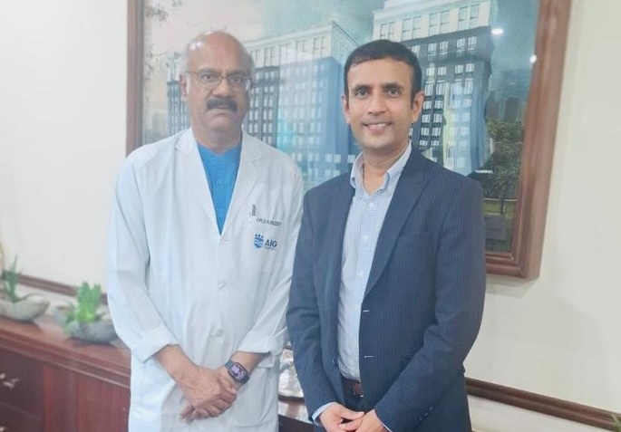 Dr. Yogananda Reddy Meets Dr. Nageshwar Reddy to Discuss Digestive Health in Rural India