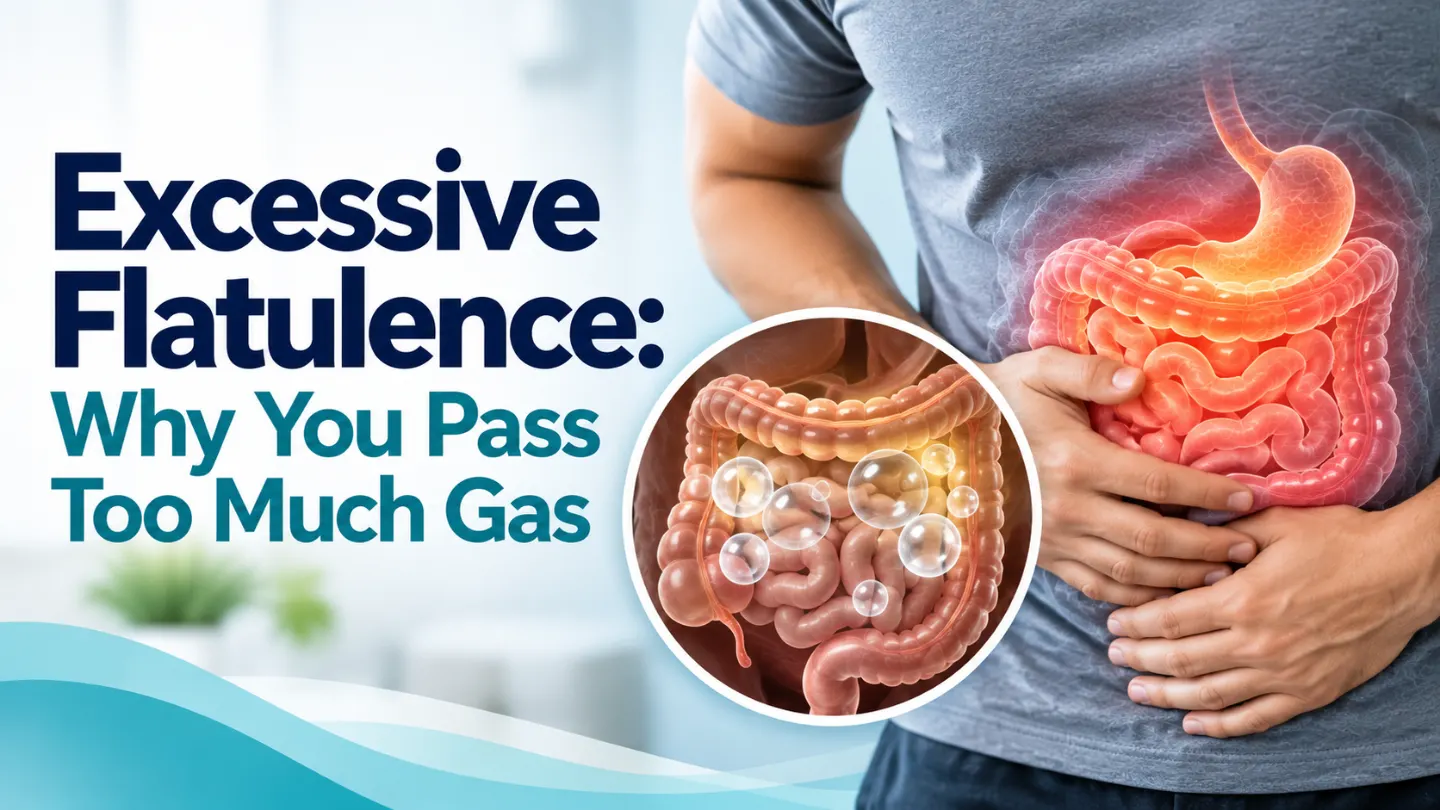 Excessive Flatulence: Why You Pass Too Much Gas