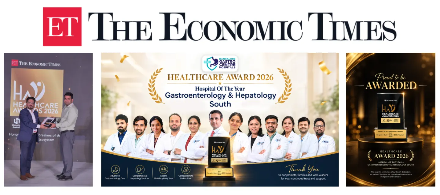 The Economic Times Honours BGC for Excellence in Gastroenterology & Hepatology